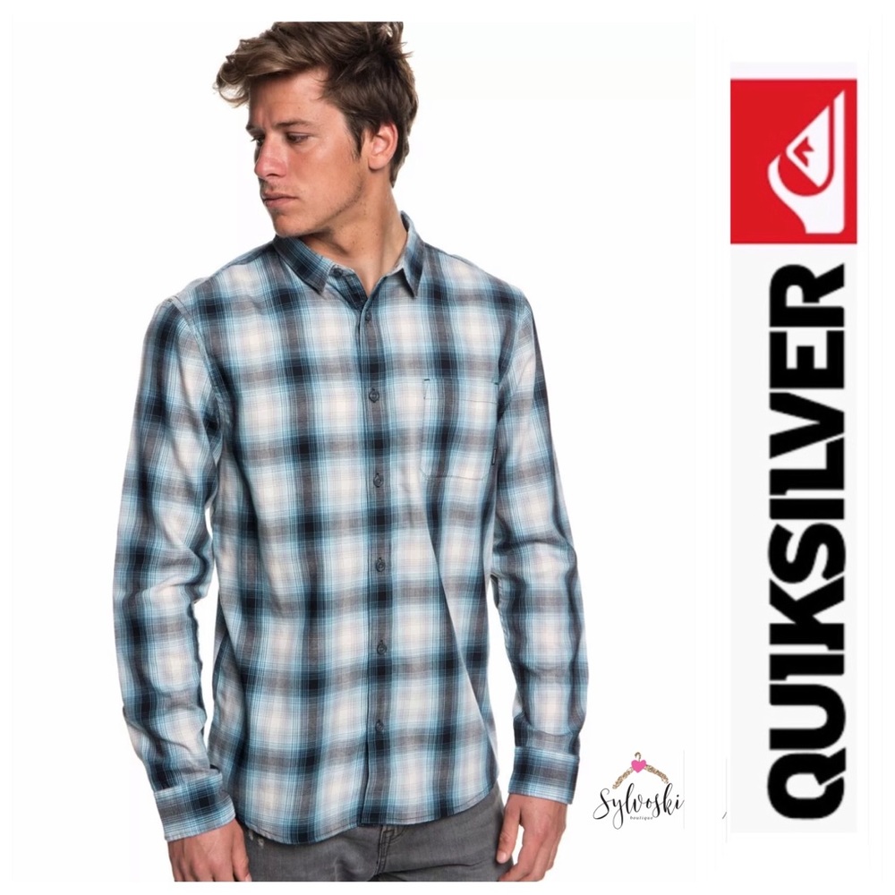 🆕Quiksilver Kyoto Color Long Sleeve Shirt